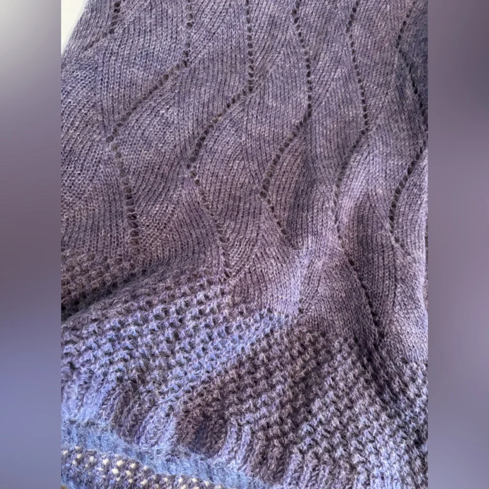 Nardi & Tagliaferri Luxury Mohair Wool Blend Scarf 28”x 84” Shawl Wrap - Picture 12 of 16